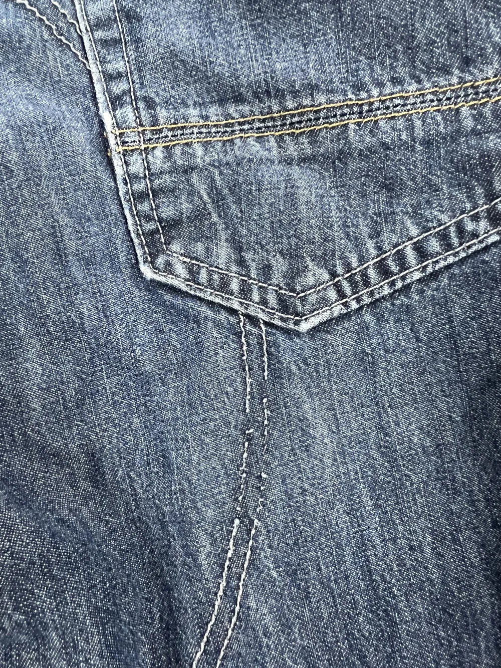 Old Navy Boys Blue Denim Cargo Shorts